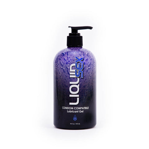Liquid Sex Condom Compatible Lubricant Gel in 16oz/473mL