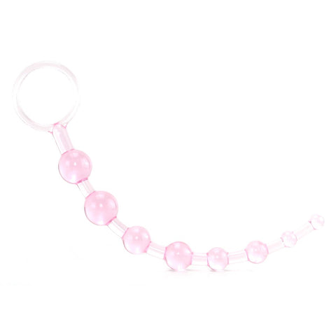 First Time Love Anal Beads in Pink