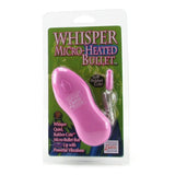 Whisper Micro Heated Bullet Vibe in Pink