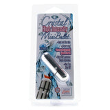 Crystal High Intensity Mini Bullet Vibe in Silver