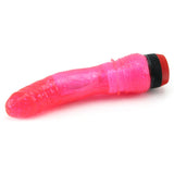 Curved 6.5 Inch Penis Vibe in Hot Pink