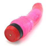 Curved 6.5 Inch Penis Vibe in Hot Pink