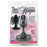 Flexi Risque 10-Function Vibrating Butt Plug in Black