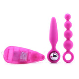 Booty Vibro Kit in Pink