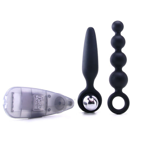 Booty Call Booty Vibro Kit in Black