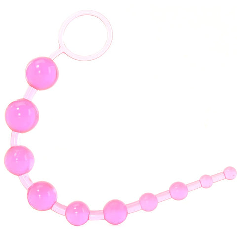 X-10 Anal Beads in Pink