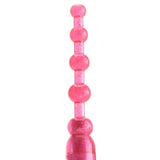 Waterproof Vibrating Pleasure Beads in Pink