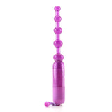 Waterproof Vibrating Pleasure Beads in Purple