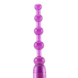 Waterproof Vibrating Pleasure Beads in Purple