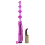 Waterproof Vibrating Pleasure Beads in Purple