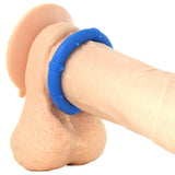 Posh Silicone Love Rings in Blue
