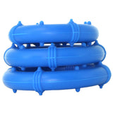Posh Silicone Love Rings in Blue