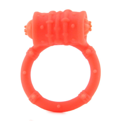 Posh Silicone Vibro Ring in Orange