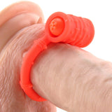 Posh Silicone Vibro Ring in Orange