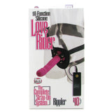 10 Function Love Rider Rippler & Harness in Pink