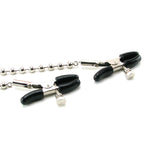 Beaded Nipple Clamps in Silver