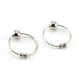 Non-Piercing Nipple Rings in Silver