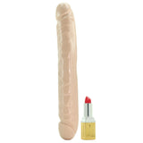 Jr. Double Header 12 Inch Dildo in White