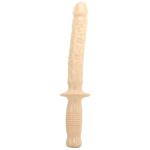 The Man Handler Dildo in White