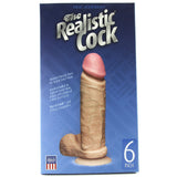 The Realistic 6 Inch Cock in White