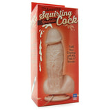 The Amazing Squirting Realistic Cock in White