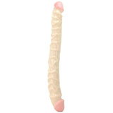 Raging Hard-Ons 18 Inch Double Dildo in White