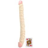 Raging Hard-Ons 18 Inch Double Dildo in White