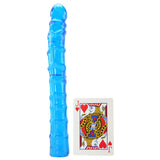 Raging Hard-Ons Slimline 10 Inch Dildo in Blue