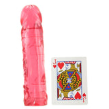 Crystal Jellies 8 Inch Classic Dildo in Pink