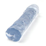 Crystal Jellies 8 Inch Classic Dildo in Clear