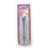 Crystal Jellies 8 Inch Classic Dildo in Clear