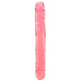 Crystal Jellies Double 12 Inch Dildo in Pink