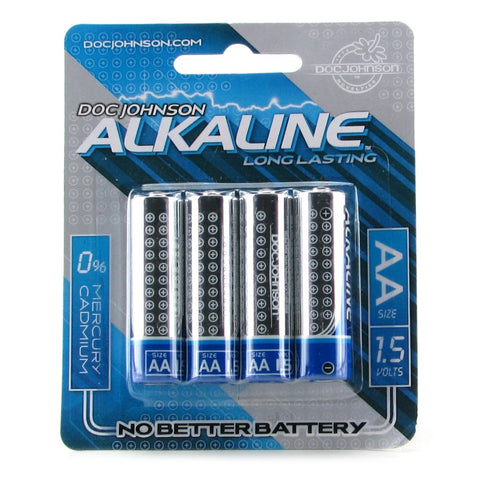 Alkaline AA Batteries 4 Pack