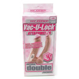 Natural Double Penetrator Vac-U-Lock Dildo