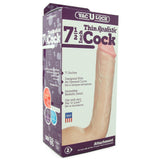 7 Inch Thin Realistic Vac-U-Lock Cock in 7.5 Inches