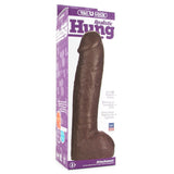 Hung 12.5 Inch Vac-U-Lock Dildo in Black