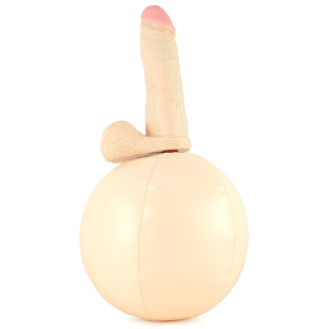 E-Z Rider Vac-U-Lock Rocker Ball & 8" Realistic Cock