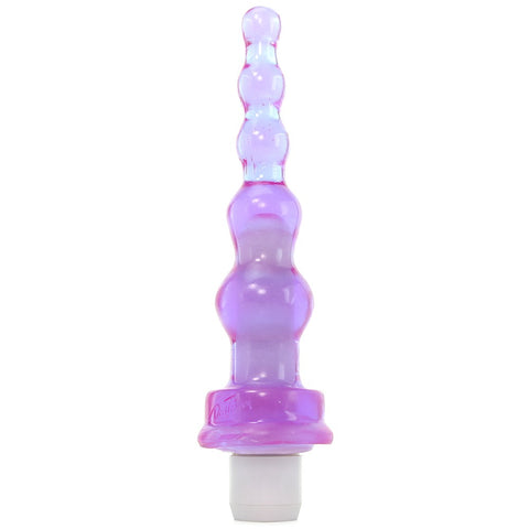 Purple Beaded Anal Vibe