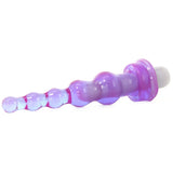 Purple Beaded Anal Vibe