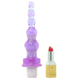 Purple Beaded Anal Vibe