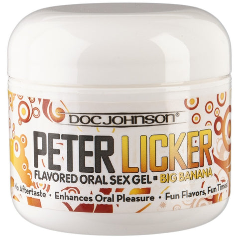 Peter Licker Banana Oral Sex Gel in 2oz/56.6g