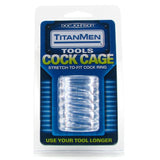 TitanMen Cock Cage in Clear