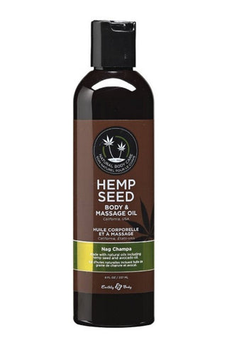 Natural Massage & Body Oil 8oz/236ml in Nag Champa