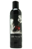 Edible Massage Oil 8oz/236ml in Cherry