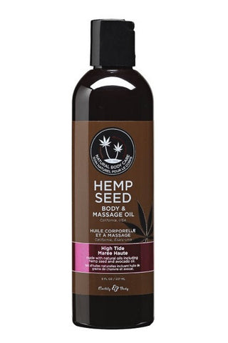 Natural Massage & Body Oil 8oz/236ml in High Tide