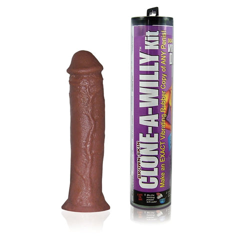 Clone-A-Willy Vibrator Kit in Deep Skin Tone