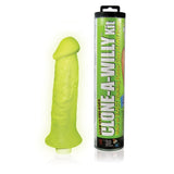 Clone-A-Willy Vibrator Kit in Glow in the Dark