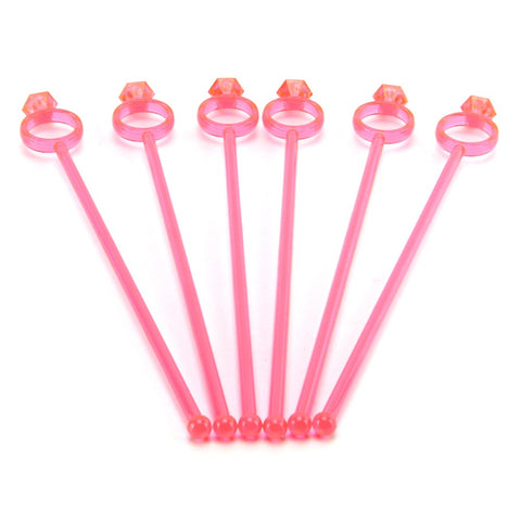 Bachelorette Cocktail Stirrers