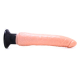 Waterproof Wall Bangers Vibrating Dildo in Flesh