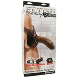 Fetish Fantasy Extreme Hollow Strap-On in Brown